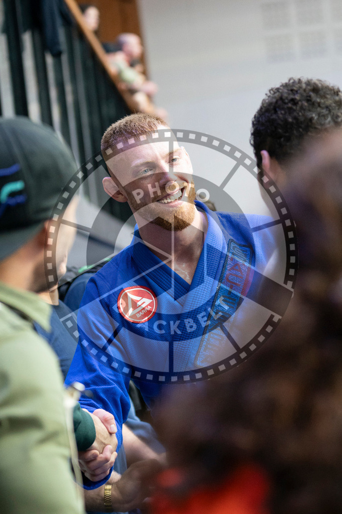 20240126PBB1519 | Fighters compete during the Brazilian Jiu-Jitsu European Championship of the IBJJF in Paris, France, on January 26, 2024.