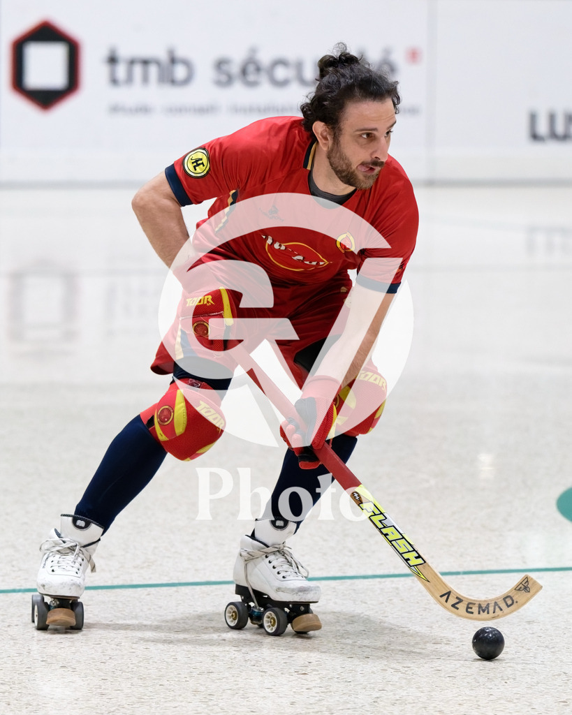 LNA - Geneve RHC v RC Biasca |  during the LNA match between Geneve RHC and RC Biasca at Centre Sportif Queue D'Arve in Geneve, Switzerland