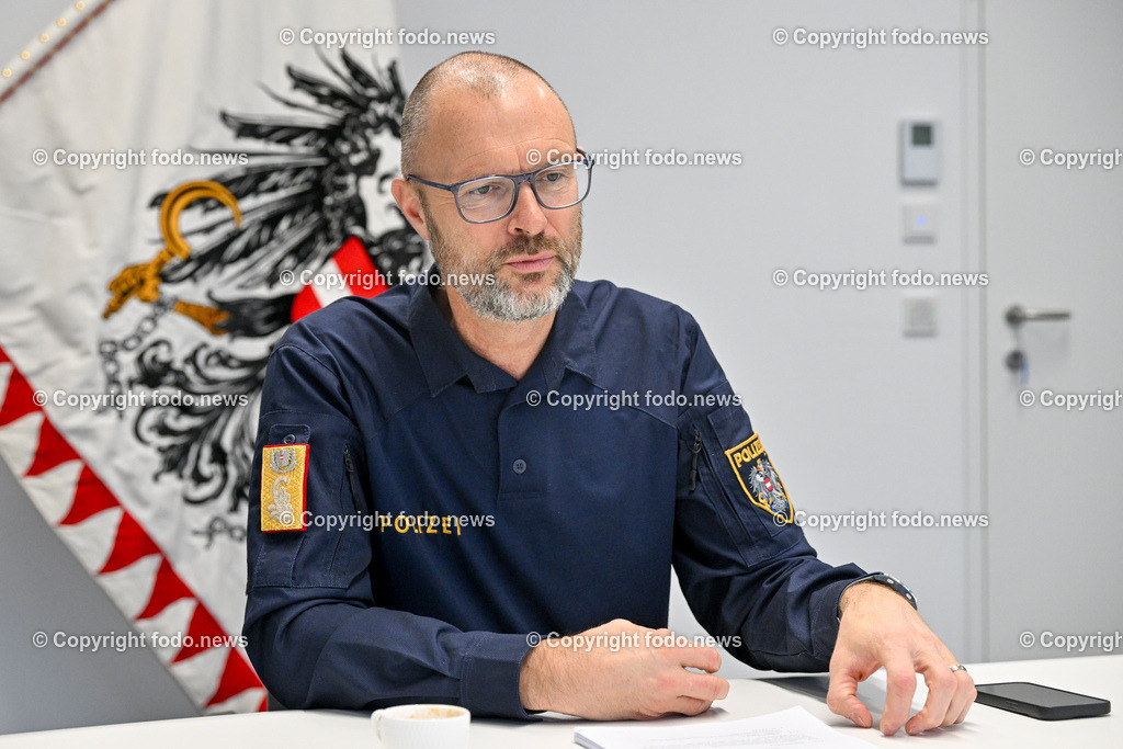 Andreas Pilsl_ Landespolizeidirektor Ooe_ 28.12.2023-25 | 28.12.2023, Landespolizeidirektion Oberoesterreich, AUT, Andreas Pilsl, im Bild Andreas Pilsl (Landespolizeidirektor Ooe)