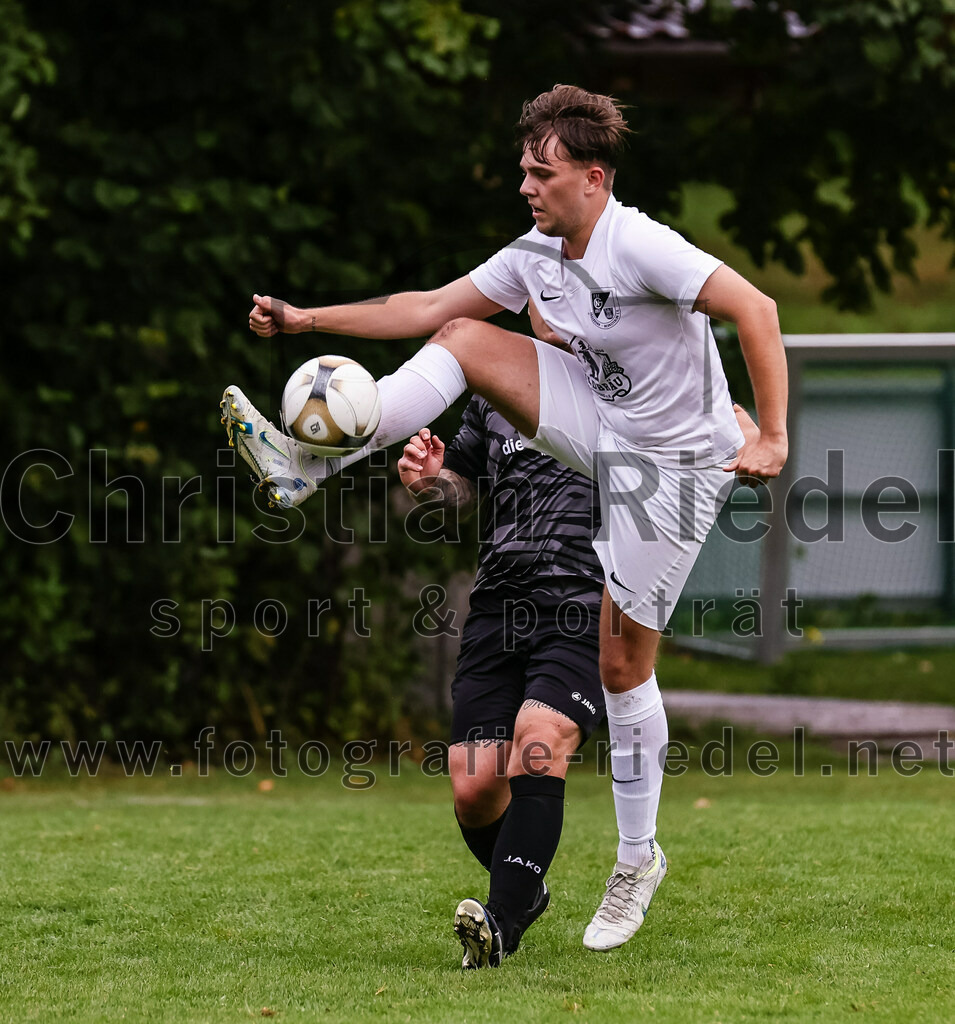 2023-08-27_084_TSV_Egmating_II_gegen_SG_Grasbrunn-Haar_II | Egmating, Deutschland, 27.08.2023:
Fußball, B-Klasse 2023 / 2024, 2. Spieltag, TSV Egmating II gegen (SG) Grasbrunn / Haar II, Endergebnis: 1:2

Dennis Soyer ((SG) Grasbrunn / Haar II, #19)

Foto: Christian Riedel / fotografie-riedel.net