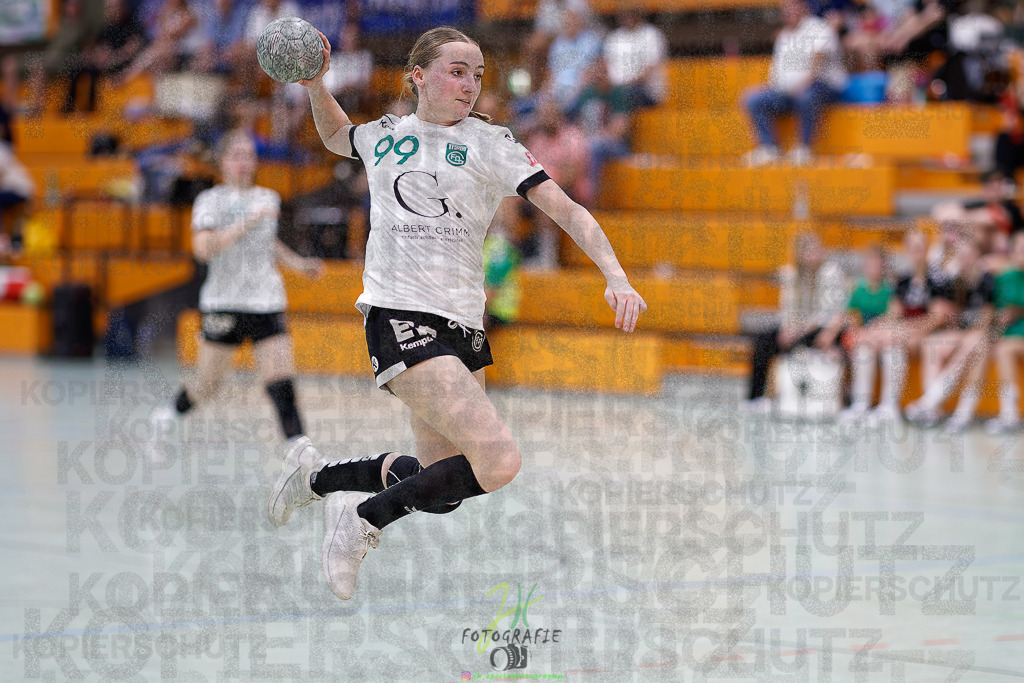 Quali-Turnier JBL wJA; Frisch Auf Göppingen - HC Rödertal | Quali-Turnier JBL wJA; Frisch Auf Göppingen - HC Rödertal am 31.05.2025 in Oberkleen (Weidig-Halle)Photo © 2025 - Jörg Heinrich - Realisiert mit Pictrs.com