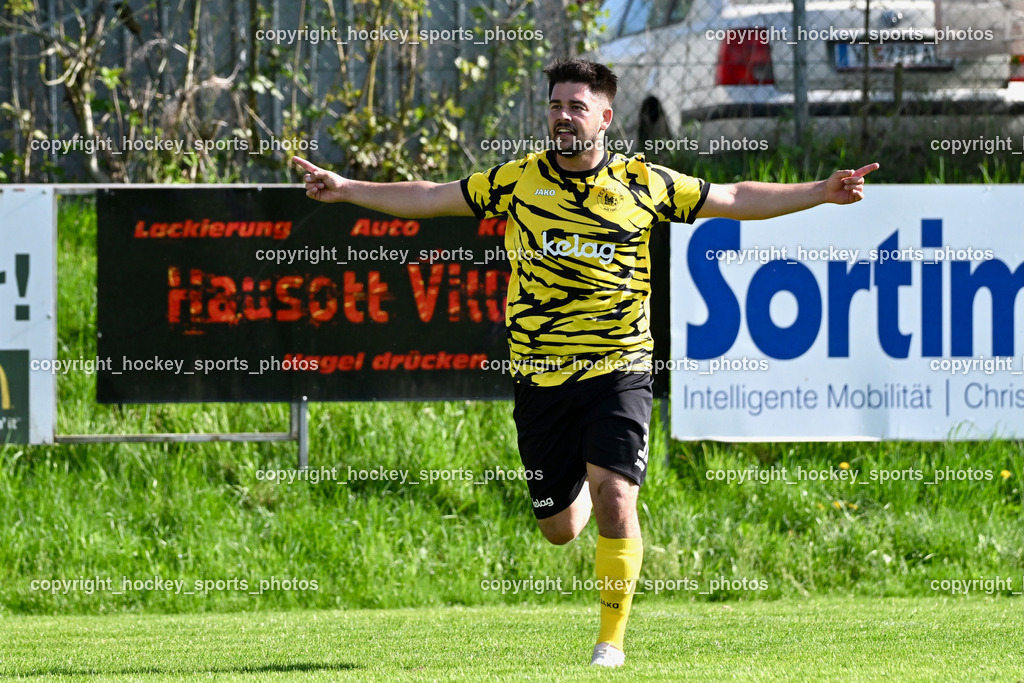 SC Magdalen vs. FC Faakersee | #31 Arnel Mulahalilovic FC Faakersee, SC Magdalen vs. FC Faakersee, SC Magdalen vs. FC Faakersee am 14.04.2024 in Villach (Sportplatz St. Magdalen), Austria, (Photo by Bernd Stefan)
