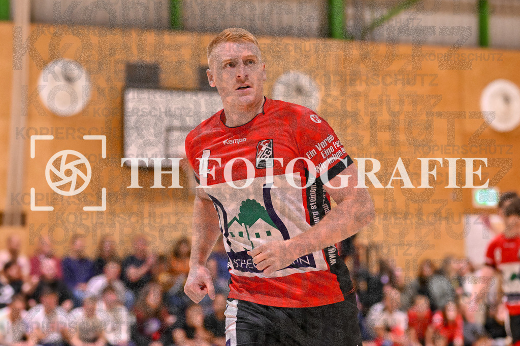 GER, SG Maulburg/Steinen - HSG Dreiland, Handball, Landesliga Suedbaden, 4. Spieltag, Saison 2024/2025, 12.10.2024 | Jannick Eichin (SG Maulburg/Steinen, #04)GER, SG Maulburg/Steinen - HSG Dreiland, Handball, Landesliga Suedbaden, 4. Spieltag, Saison 2024/2025, 12.10.2024Foto: TH Fotografie/Thomas Hess