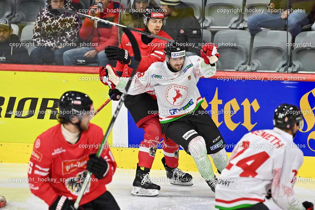 Österreich vs. Ungarn 14.12.2023 | Österreich vs. Ungarn 14.12.2023, Österreich vs. Ungarn  am 14.12.2023 in Klagenfurt (Heidi Horten Arena), Austria, (Photo by Bernd Stefan)