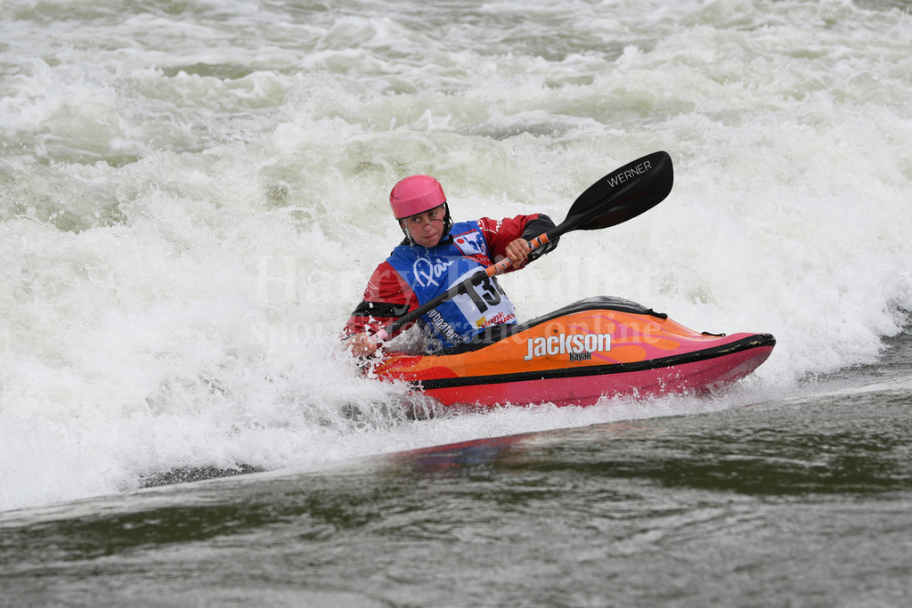 ICF CANOE FREESTYLE WORLD CUP 1 / PLATTLING | 2024 ICF CANOE FREESTYLE WORLD CUP 1 / PLATTLINGWomen's Kayak Surface FinalOttilie ROBINSON-SHAW (Great Britain) #134 - Realisiert mit Pictrs.com