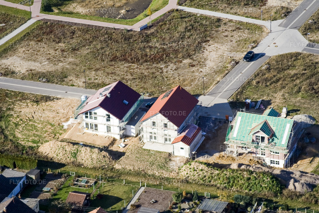 Luftbild: Am Höhenweg in Kandel im Bundesland Rheinland-Pfalz in Deutschland. Foto: IMG_8786.jpg vom 05.11.2007 durch Werner Riehm/FLY-FOTO.de