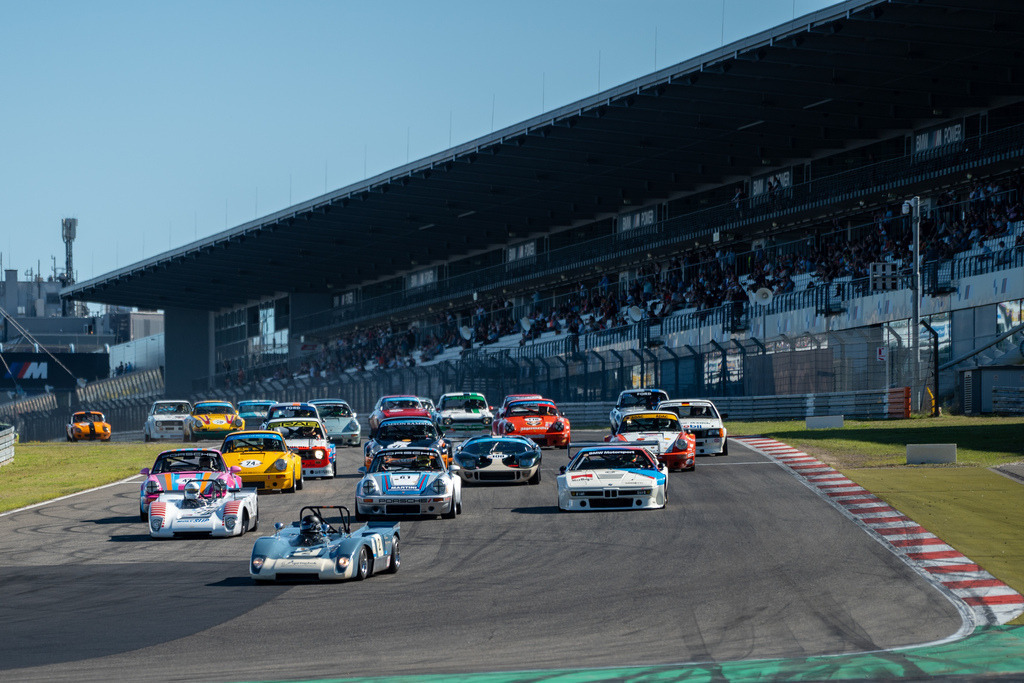 Belmot Oldtimer Grand Prix 2024 | 11.08.2024 Belmot Oldtimer Grand Prix 2024, Nürburgring, Deutschland, Bild: Start von Rennen 9 Historic Championshop ´81 - Realisiert mit Pictrs.com