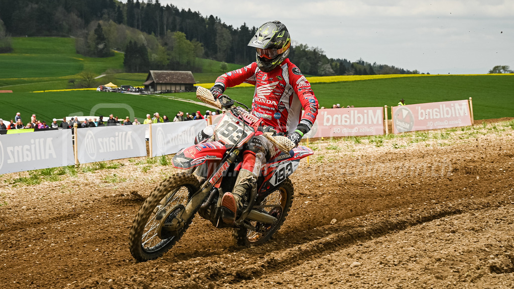 Motocross Schlatt bei Winterthur - 30. April 2023 | #193 Prost Tanguy aus Eclaron (FR) auf Honda in der Kategorie ProRace Serie am Motocross Schlatt bei Winterthur, 30. April 2023. 
Instagram: @mx_schlatt | @mc_wila | @sam_schweiz
Bild: Sportfotografie Markus Aeschimann | www.markus-aeschimann.ch - Realisiert mit Pictrs.com