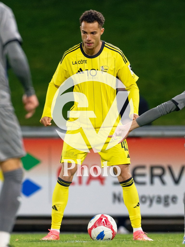 dieci Challenge League - FC Stade Nyonnais v FC Vaduz |  during the dieci Challenge League match between FC Stade Nyonnais and FC Vaduz at Centre sportif de Colovray in Nyon, Switzerland