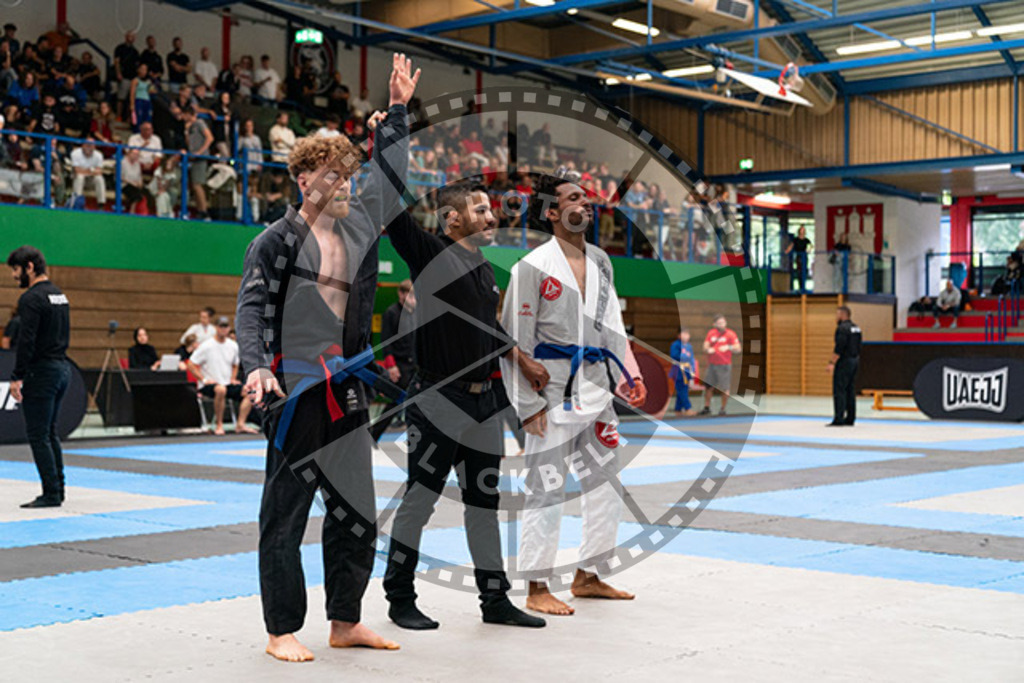 20230826PBB55208 | Fighters compete during the AJP INTLPRO BJJ and grappling competition in Hamburg, Germany, on August 26 2023.