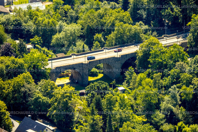 Essen230703386 | Luftbild, Viadukt Holsterhauser Straße, Holsterhausen, Essen, Ruhrgebiet, Nordrhein-Westfalen, Deutschland