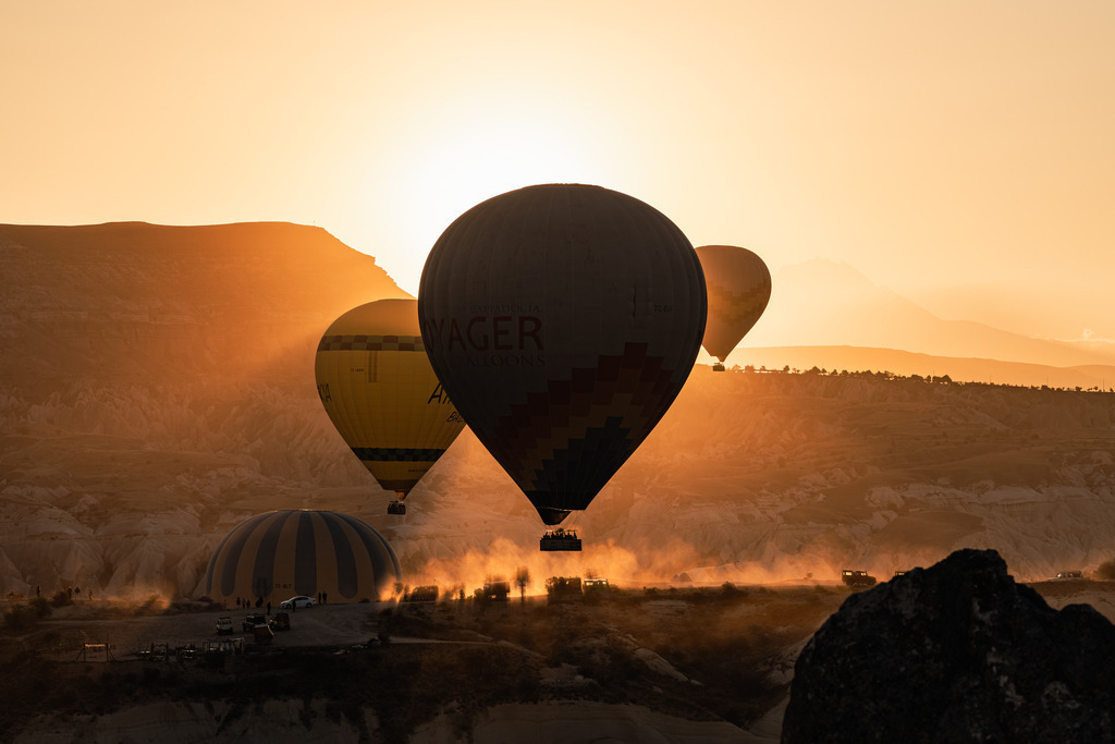 Sonnenaufgang in Kappadokien | Heiko Oßwald - Realisiert mit Pictrs.com