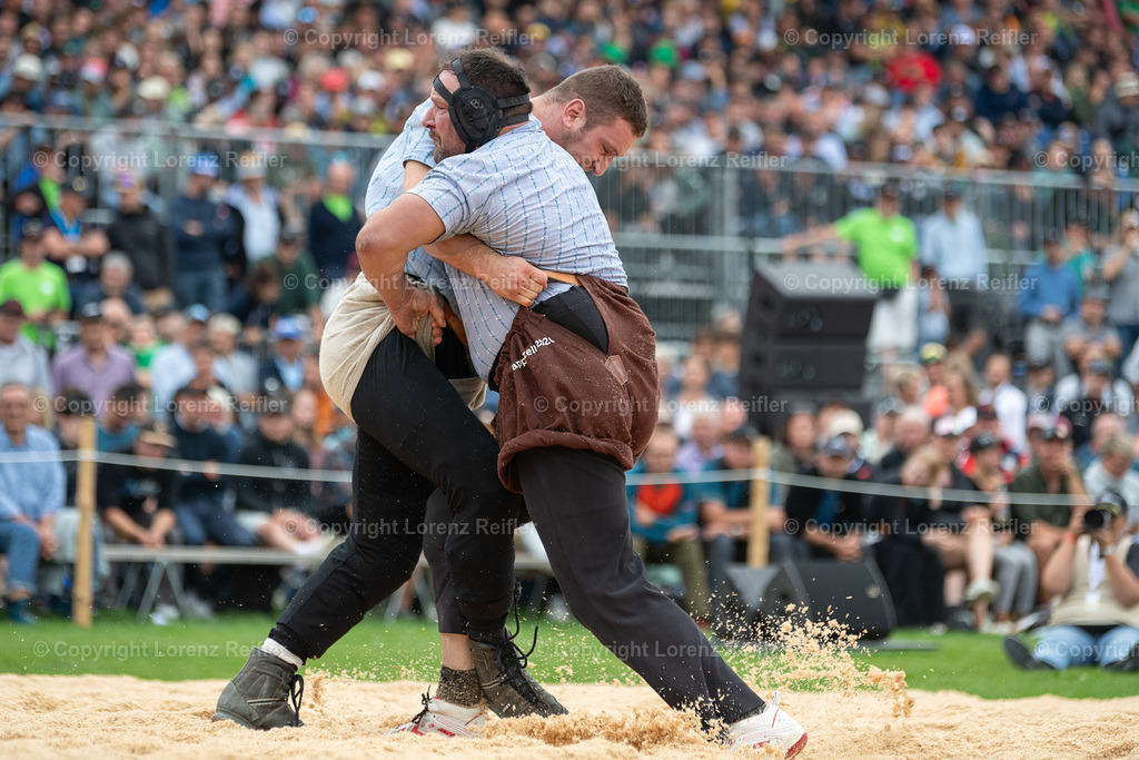 Schwingen -  Eidgenössisches Jubiläums-Schwingfest 2024 2024 | Appenzell, 8.9.24, Schwingen - Eidgenössisches Jubiläums-Schwingfest 2024.