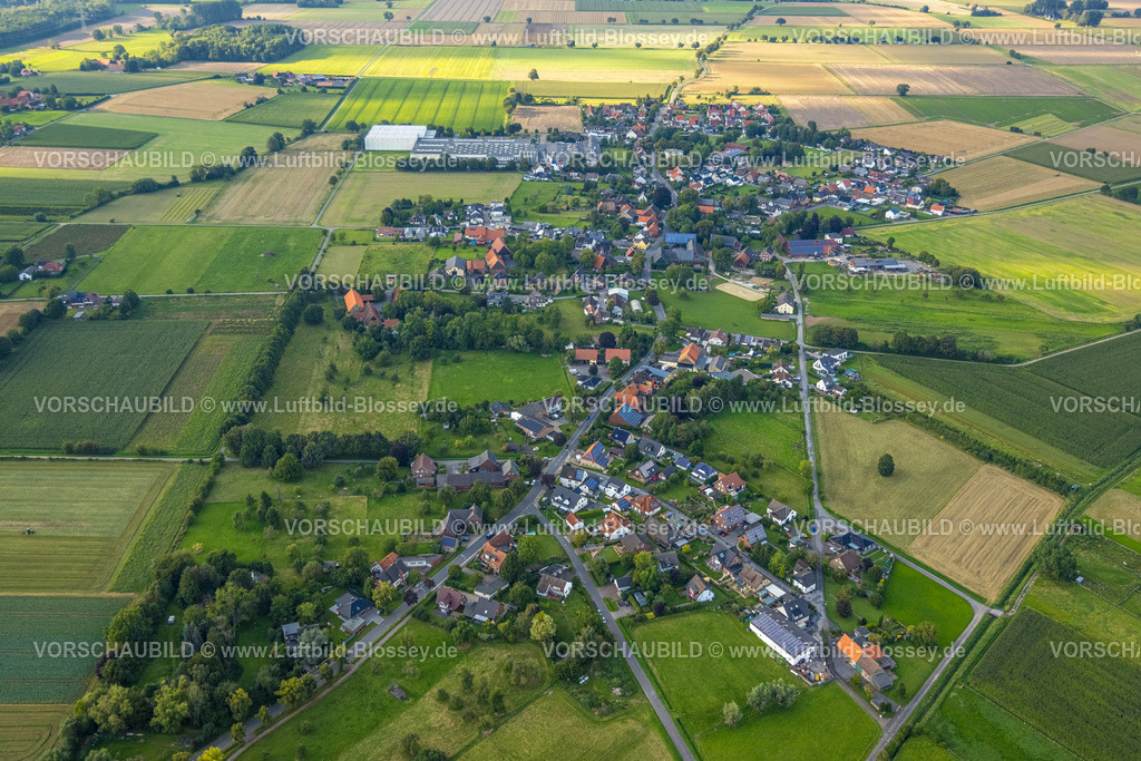 Werl230806566 | Luftbild, Ortsansicht Ortsteil Sönnern, Werl, Werl-Unnaer Börde, Nordrhein-Westfalen, Deutschland
