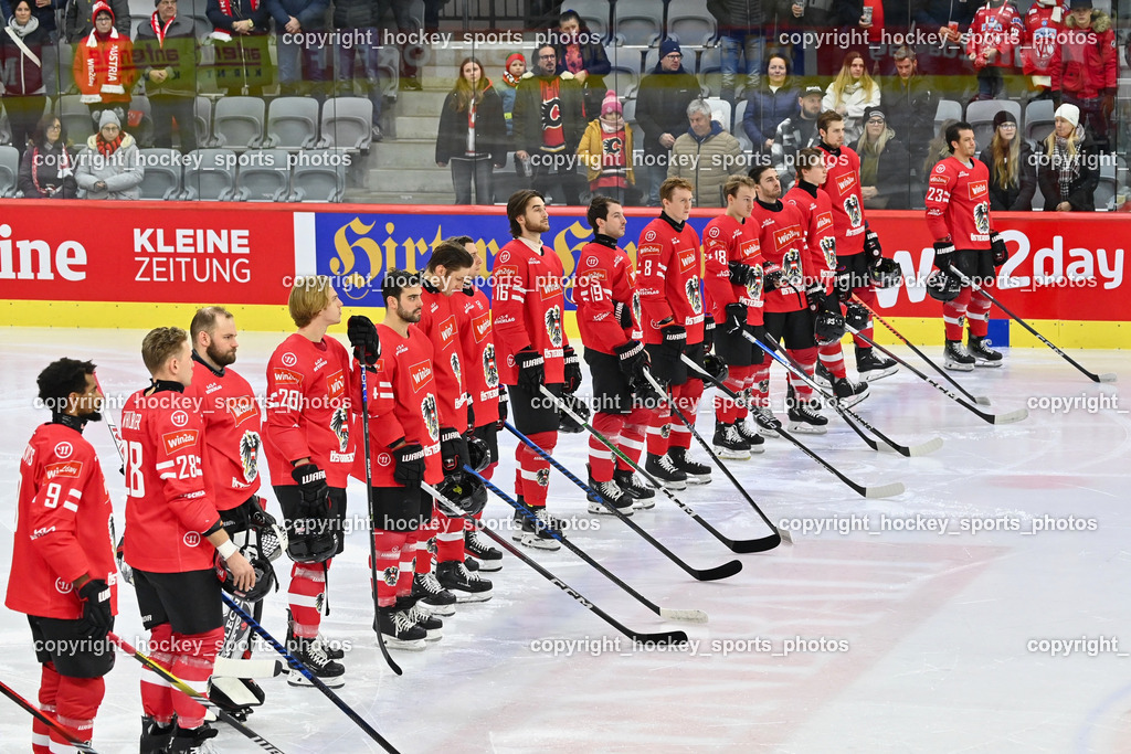 Österreich vs. Ungarn 14.12.2023 | Österreich vs. Ungarn 14.12.2023, Österreich vs. Ungarn  am 14.12.2023 in Klagenfurt (Heidi Horten Arena), Austria, (Photo by Bernd Stefan)