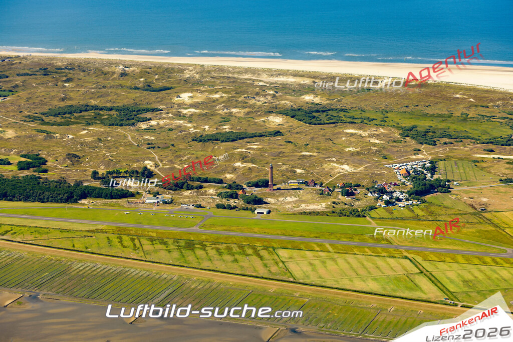 Aktuelles Luftbild von  Norderney - Die Luftaufnahme wurde 2022 mittels UL-Flugzeug erstellt ( keine Drohne ) - hochauflösende Kamera-Systeme von  Canon -Beste Qualität - Für grossformatige Ausdrucke geeignet. Die Geschenkidee !