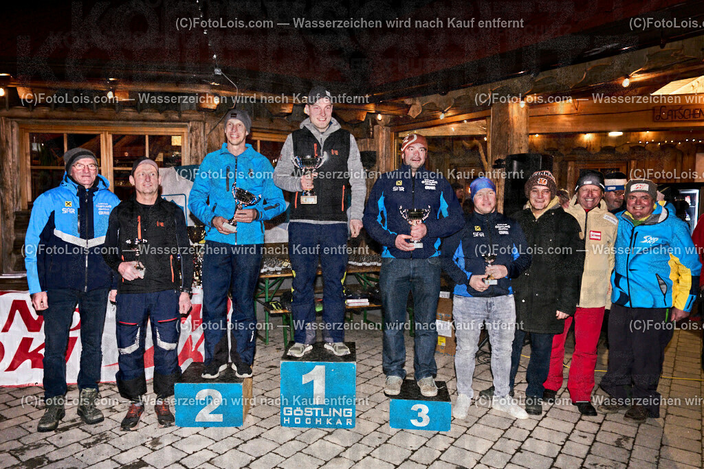 ALP9481_NOe-BetriebsSKI-LM_Siegerehrung | (C)FotoLois.com, Alois Spandl. 51. Niederösterreichische LandesBetriebs-Skimeisterschaften, best of two, Almlift-Piste Hochkar, LSV - Schiclub Göstling-Hochkar, Fr 16. Februar 2024.