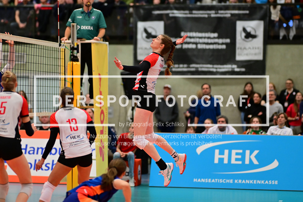 Volleyball I Frauen I Saison 2025-2026 I Bundesliga I 8. Spieltag I ETV Hamburger Volksbank Volleys - Binder Blaubären TSV Flacht I 43292 | Der Sportfotograf. - Realisiert mit Pictrs.com