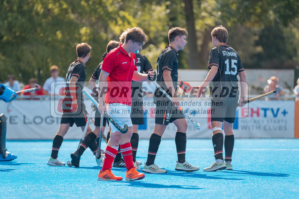 HK_20230710_100829 | Euro Hockey MU18 Austria - Germany Championship Girls &amp; Boys am 10.7.2023 CHTC , Krefeld ,