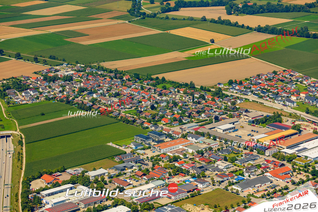 Schöne Luftaufnahme als Geschenk in Wimpasing Ampfing - Die Luftbildaufnahme wurde 2025 vom UL-Flugzeug heraus erstellt ( keine Drohne ) - Hochauflösende Luftaufnahme -Nicht vergleichbar mit Google Maps oder Satelittenbilder- Die Geschenkidee !Mit Lizenz und Bildrechte bestellbar