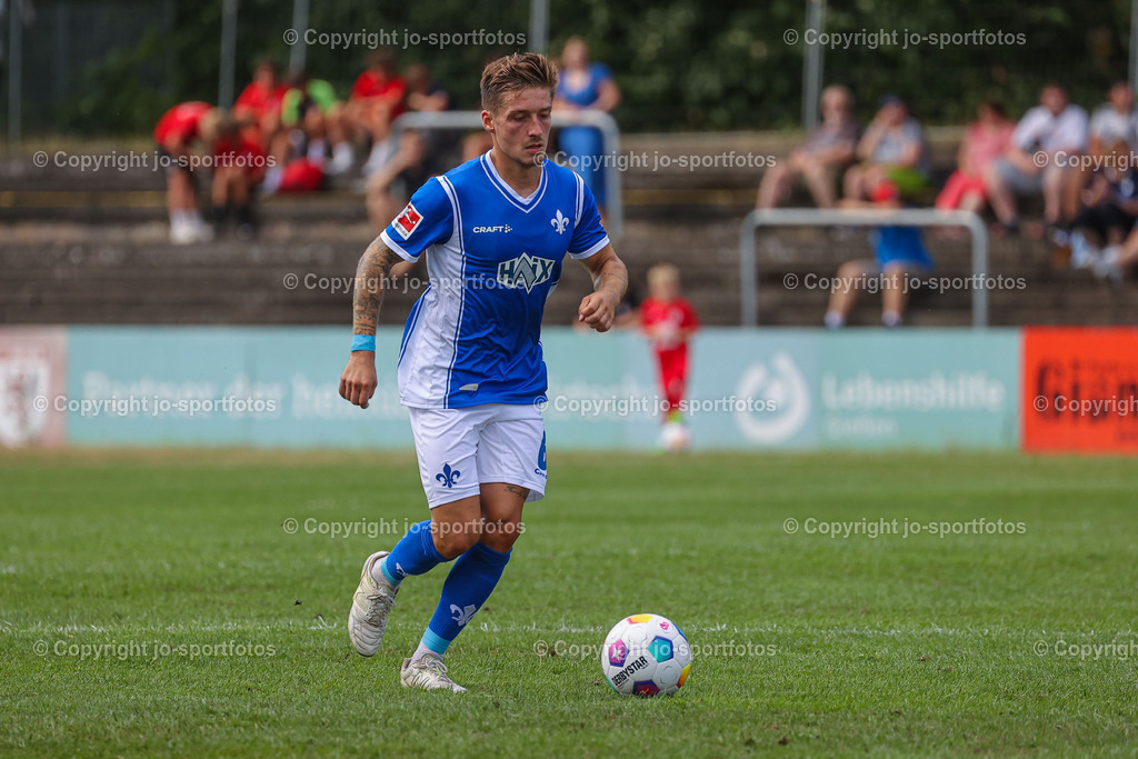 Giessen_Darmstadt (161) | 16.07.2023; Testspiel; Waldstadion Gießen; FC Gießen - SV Darmstadt 98; Ergebnis: 2:0 (0:0)