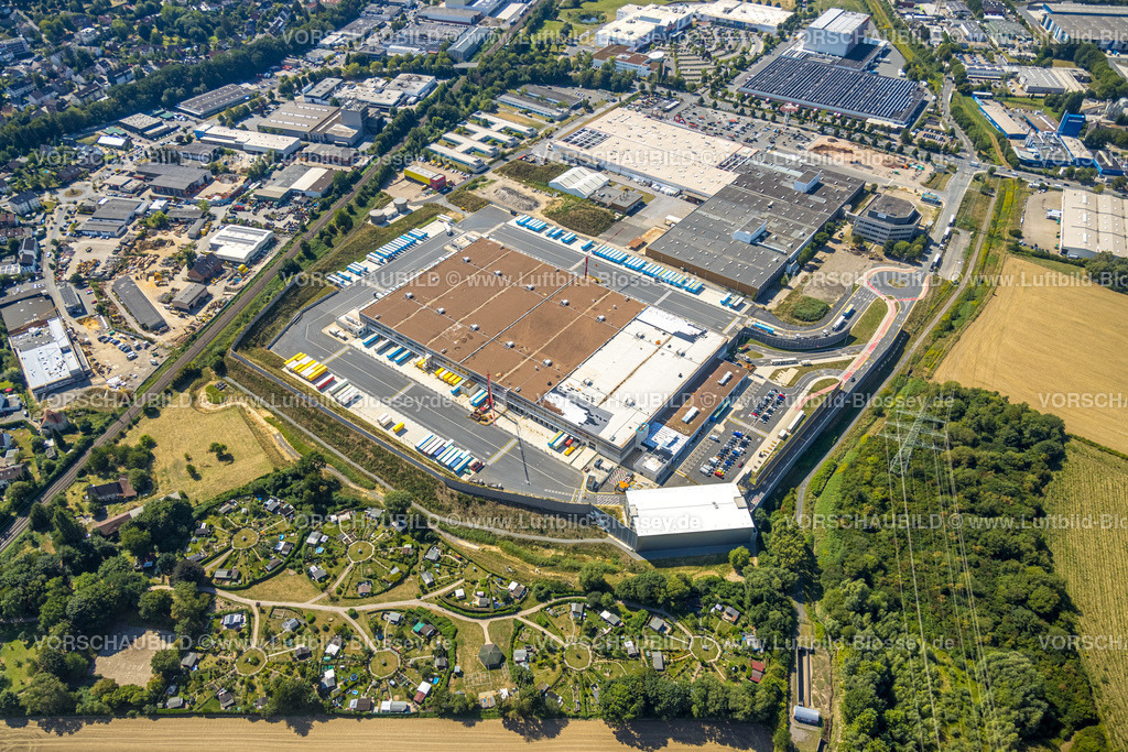 Witten220809089 | Luftbild, Amazon Logistikzentrum, Bauhaus, Faveley Transport, Rüdinghausen, Witten, Ruhrgebiet, Nordrhein-Westfalen, Deutschland