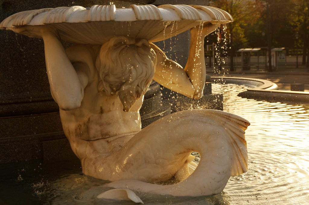 Pallas Athene Brunnen Wien | Wien, Austria - June 30, 2012: Pallas Athene Brunnen Wien. - Realisiert mit Pictrs.com