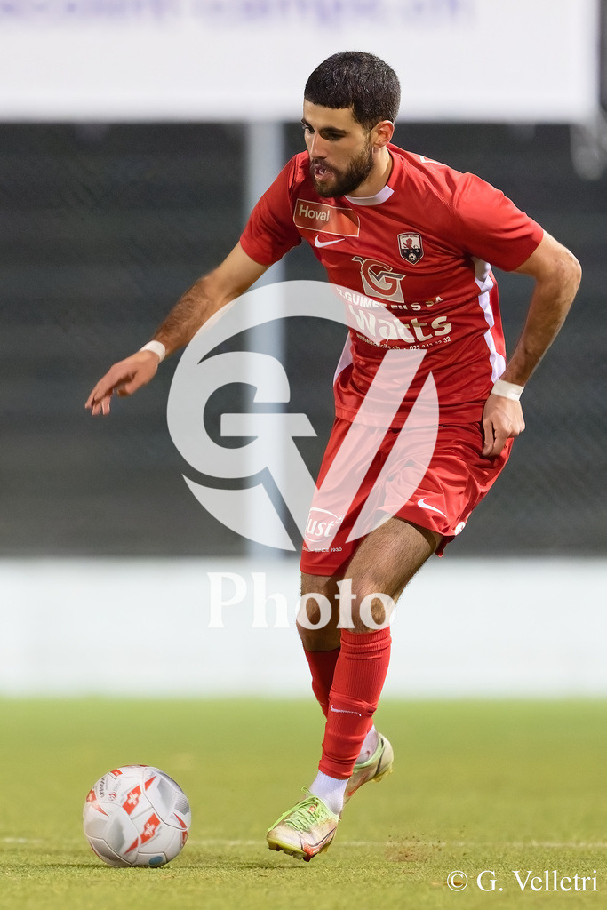Promotion League - FC Grand-Saconnex - SC Kriens |  durant le match de Promotion League entre FC Grand-Saconnex et SC Kriens au Stade du Blanché à Grand-Saconnex, Switzerland