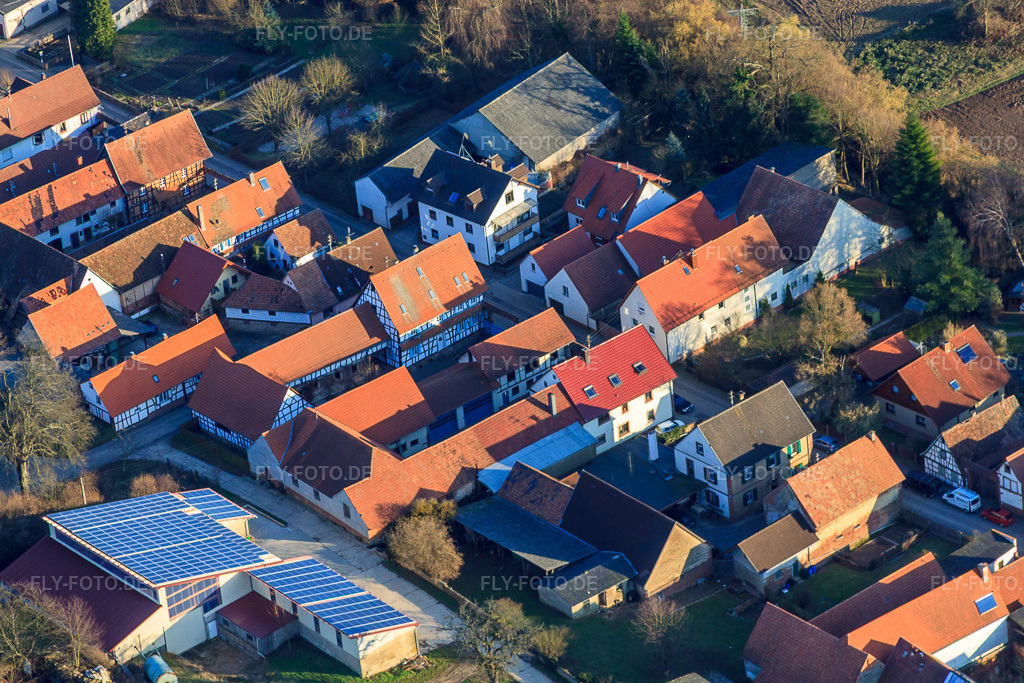 Luftbild: Weingut Nagel in Vollmersweiler im Bundesland Rheinland-Pfalz in Deutschland. Foto: IMG_37216.jpg vom 22.01.2011 durch Werner Riehm/FLY-FOTO.de