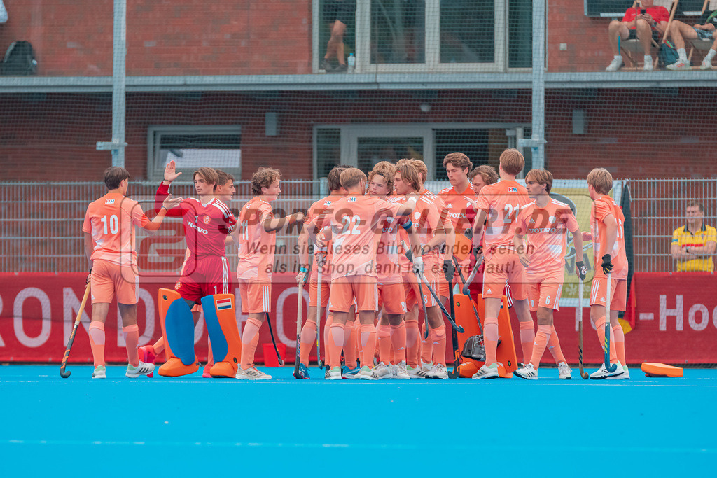 HK_20230715_102218 | Euro Hockey MU18 SF1 Belgium vs Netherlands  Championship Girls &amp; Boys am 15.7.2023 CHTC , Krefeld ,