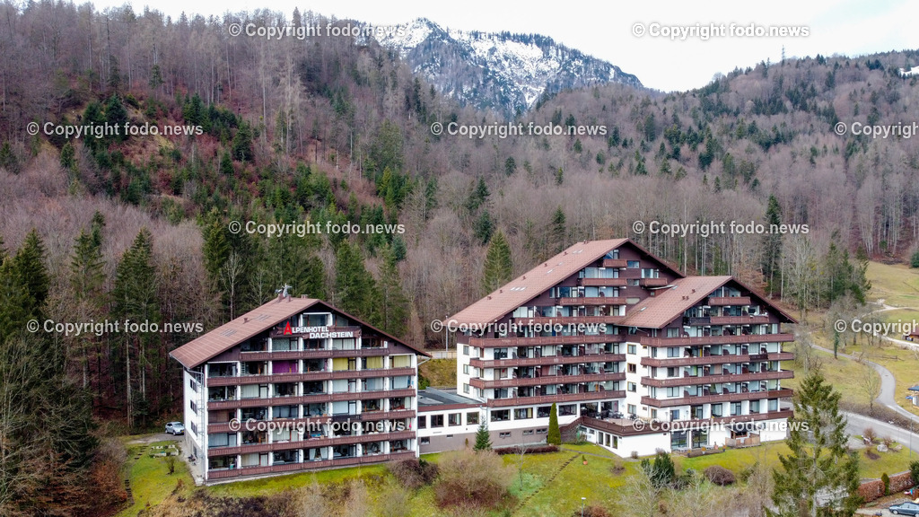 Bad Goisern_ 13.01.2023-31 | 13.01.2023, Bad Goisern, AUT, Bad Goisern, im Bild Alpenhotel Dachstein Bad Goisern, Drohne