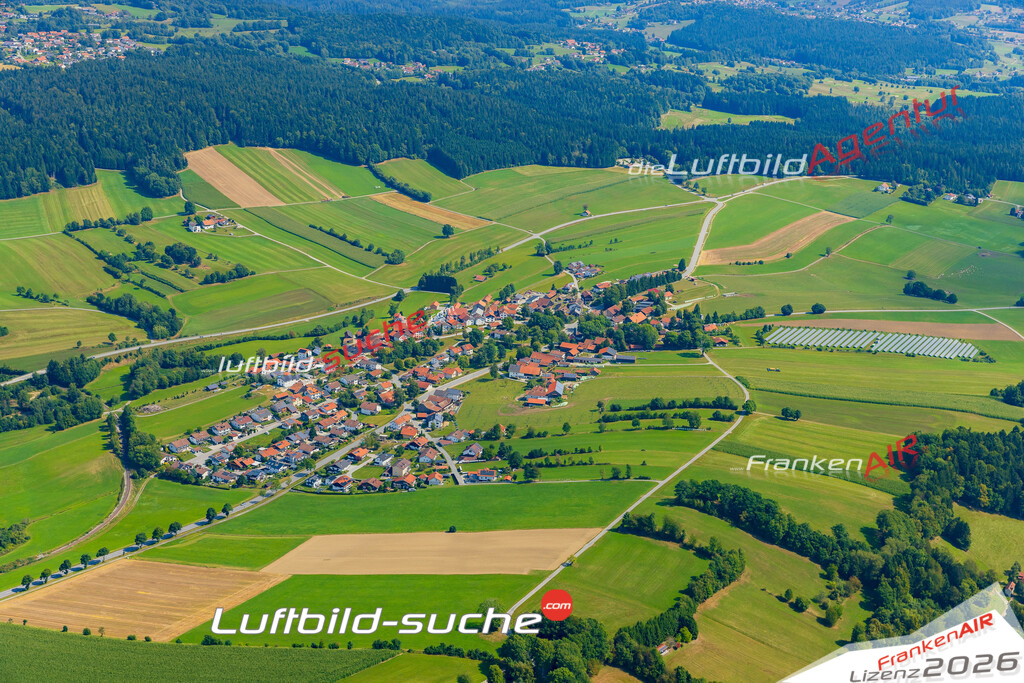 Luftaufnahme von Rosenau Grafenau Bild- Das Luftbild wurde 2025 vom UL-Flugzeug heraus erstellt ( keine Drohne ) - Hochauflösende Luftaufnahme -Nicht vergleichbar mit Google Maps oder Satelittenbilder- Die Geschenkidee !Mit Lizenz und Bildrechte bestellbar