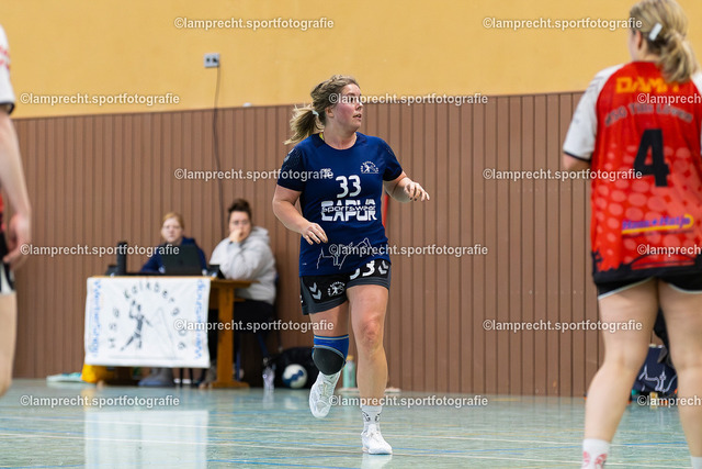 Handball I Damen I Saison 2025-2026 I Verbandsliga Süd I 10. Spieltag I HSG Kalkberg 06 - HSG Tills Löwen 08 074 | Marit Burmeister (33, HSG Kalkberg 06) - Realisiert mit Pictrs.com