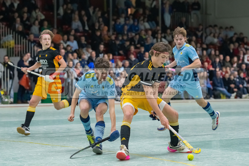 HK_20230305_106247 | Deutsche Meisterschaft MU16 Platz 3 Harvestehuder THC - Zehlend. Wespen am 5.3.2023 RWK, Köln ,