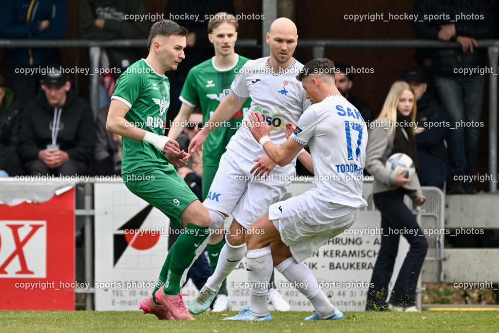 SAK vs. VST Völkermarkt | #17 Timo Todor-Kostic SAK, #9 Armin Majanovic VST Völkermarkt, #21 Zan Benedicic SAK, SAK vs. VST Völkermarkt, SAK vs. VST Völkermarkt am 21.03.2026 in Klagenfurt (Sportpark Welzenegg), Austria, (Photo by Bernd Stefan)