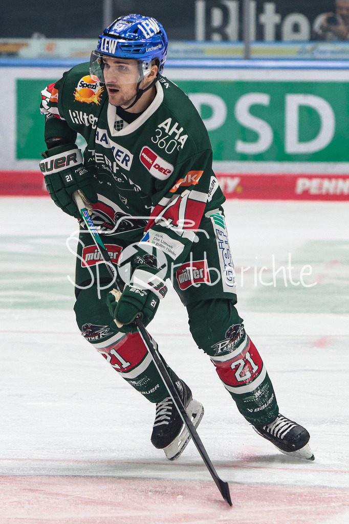 Augsburger Panther - Bietigheim Steelers | David STIELER (AEV #21) in Aktion