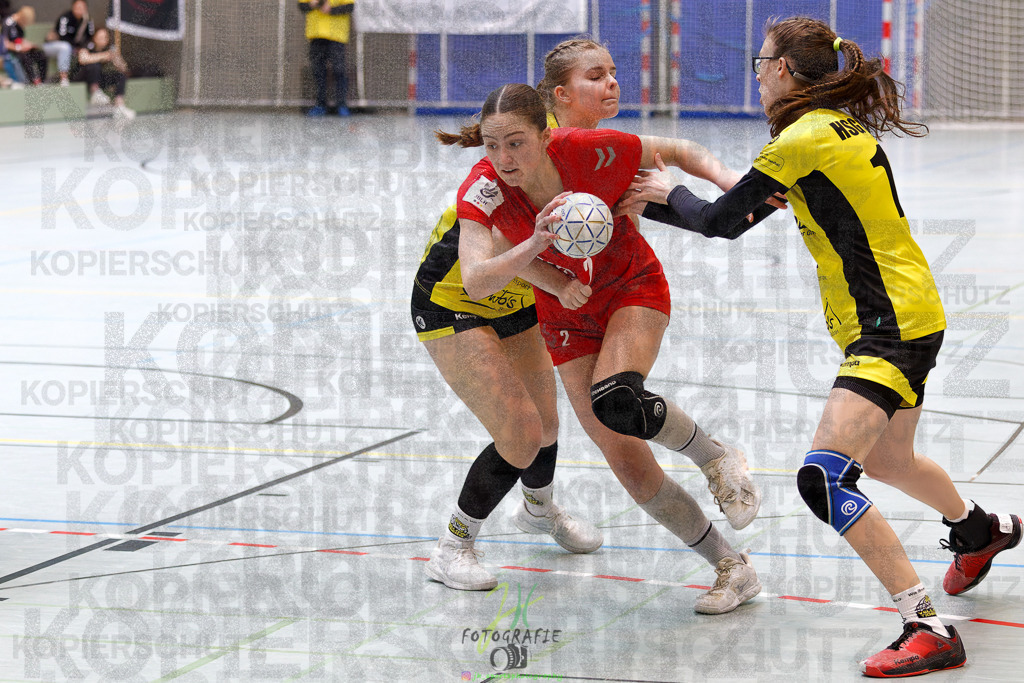 Hessenmeisterschaft wJC - Finale; HSG Kleenheim - HSG Weiterstadt/ Braunsh.Worf. | Hessenmeisterschaft wJC - Finale; HSG Kleenheim - HSG Weiterstadt/ Braunsh.Worf. am 22.03.2025 in Biedenkopf (Sporthalle Lahntalschule)Photo © 2025 - Jörg Heinrich - Realisiert mit Pictrs.com