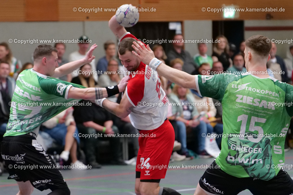 Handball : Verbandsliga Herren: TB Oberhausen - RW Oberhausen  am 12.04.2026 in Oberhausen. | Handball : Verbandsliga Herren: TB Oberhausen - RW Oberhausen  am 12.04.2026 in Oberhausen. - Realisiert mit Pictrs.com