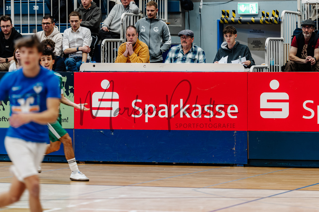 47. Stadtmeisterschaften im Hallenfußball 2025, Vorrunde | Stadtmeisterschaften im Hallenfußball 2025, Vorrunde, Sporthalle Berg Fidel in Münster. Foto: sportfotografie.ms | Markus Paletta - Realisiert mit Pictrs.com