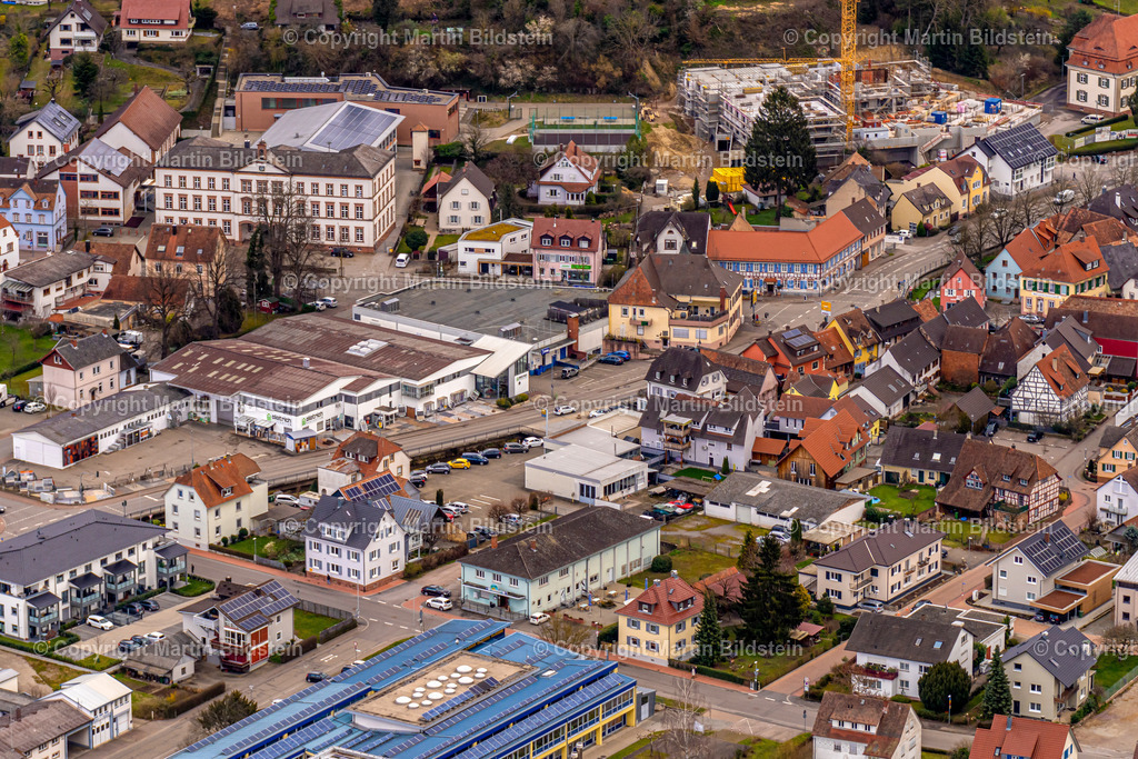 Ettenheim-1-12-03-23-1-22 | Bilder Fotos Luftbilder Luftaufnahmen Deutschland Süden Westen Schwarzwald Baden Württemberg  