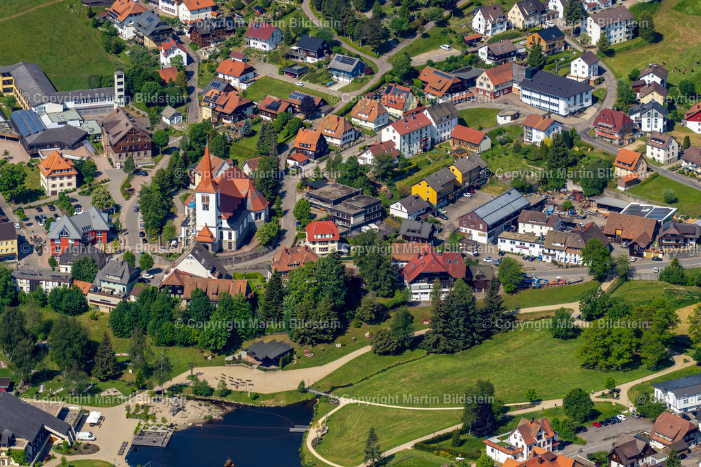 Schonach-7 | Bilder Fotos Luftbilder Luftaufnahmen Deutschland Süden Westen Schwarzwald Baden Württemberg  