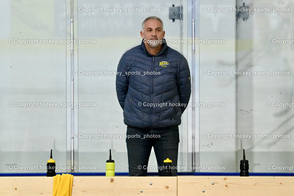 ESC Steindorf vs. EHC Althofen | Headcoach EHC Althofen Ressmann Gerald, ESC Steindorf vs. EHC Althofen, ESC Steindorf vs. EHC Alhofen am 03.03.2024 in Steindorf (Ossiachersee Halle), Austria, (Photo by Bernd Stefan)