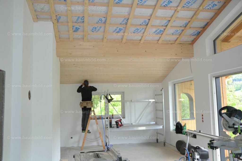 bib-lg13-holzbau-ausbau-0171 | Nach LV-Leistungsgruppen sortierte Detailfotos über den Bau eines Hauses. Alle Hausbau-Bilder direkt vom Urheber und Autor der Website Haus-Selber-Bauen.com