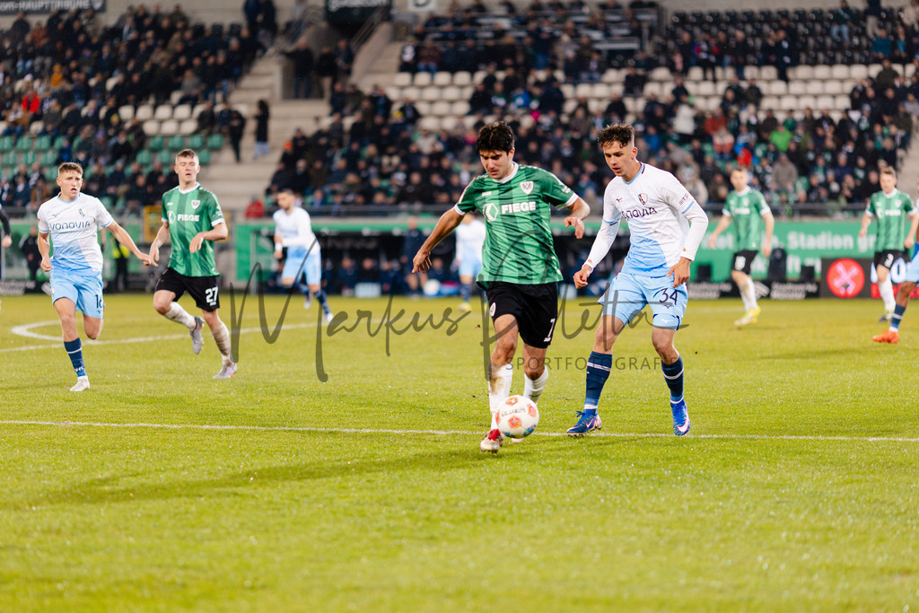 2. Bundesliga, Saison 2025/26, 21. Spieltag: SC Preußen Münster - VfL Bochum | Münster, 06.02.2026: 2. Bundesliga, 21. Spieltag, SC Preußen Münster gegen VfL Bochum im LVM-Preußenstadion in Münster. Foto: sportfotografie.ms | Markus Paletta - Realisiert mit Pictrs.com