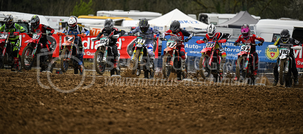 Motocross Schlatt bei Winterthur - 30. April 2023 | Start in der Kategorie ProRace Serie am Motocross Schlatt bei Winterthur, 30. April 2023. 
Instagram: @mx_schlatt | @mc_wila | @sam_schweiz
Bild: Sportfotografie Markus Aeschimann | www.markus-aeschimann.ch - Realisiert mit Pictrs.com