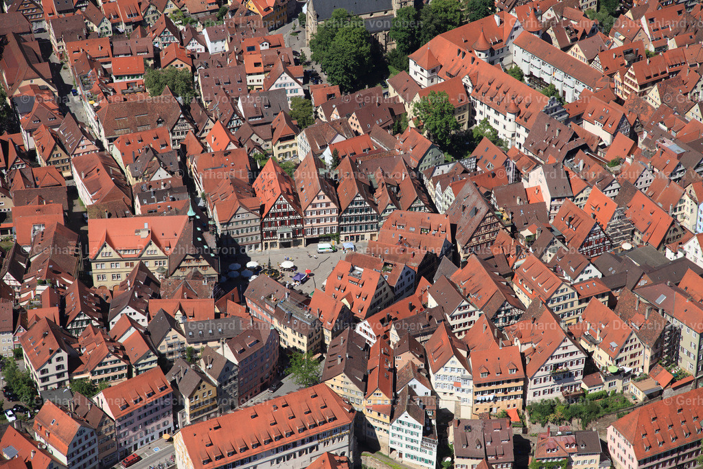 3091564 | Altstadtbereich um den Marktplatz von Tübingen