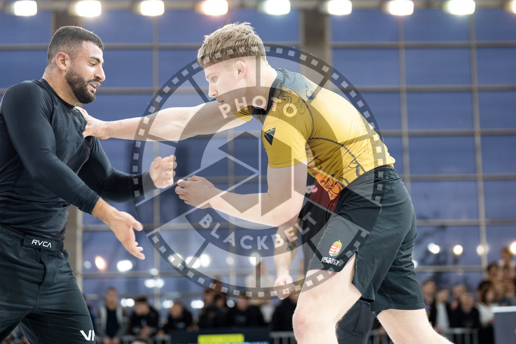 20260214PBB0517 | Fighters compete during the ADCC European Trials  competition day 1 in Belgrade, Serbia, on February 14, 2026.