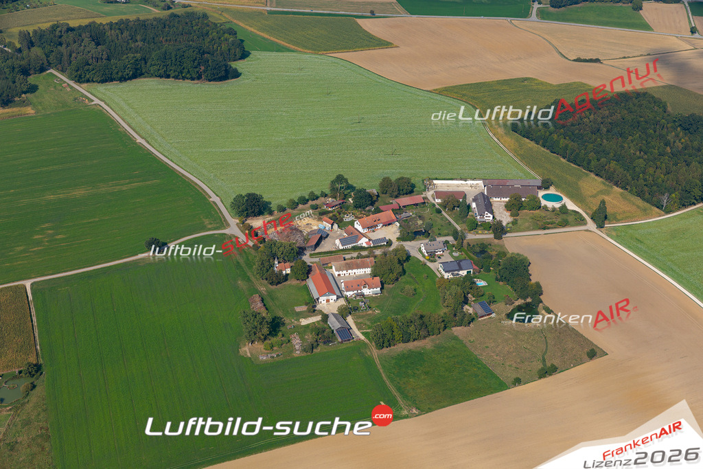 Aktuelles Luftbild von Inzkofen  - Die Luftaufnahme wurde 2020 mittels UL-Flugzeug erstellt ( keine Drohne ) - hochauflösende Kamera-Systeme von  Canon -Beste Qualität - Für grossformatige Ausdrucke geeignet. Die Geschenkidee !