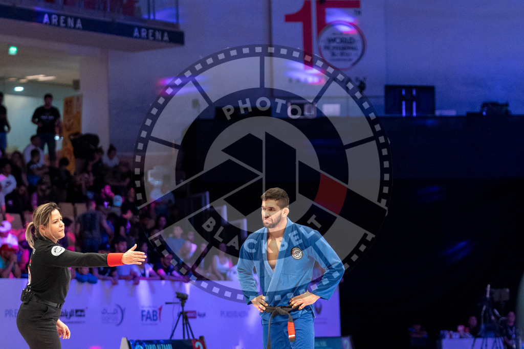 20231106PBB0841 | Fighters compete during the AJP World Master Championship in the Mubadala Arena in Abu Dhabi, Arab United Emirates, on November 6, 2023.