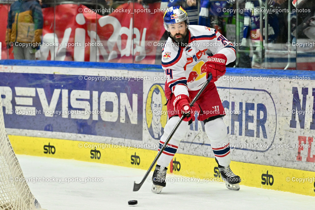 EC IDM WÄRMEPUMPEN VSV vs. EC Red Bull Salzburg | #24 MURPHY RYAN EC Redbull Salzburg, EC IDM WÄRMEPUMPEN VSV vs. EC Red Bull Salzburg, EC IDM WÄRMEPUMPEN VSV vs. EC Red Bull Salzburg am 17.01.2025 in Villach (Stadthalle Villach), Austria, (Photo by Bernd Stefan)